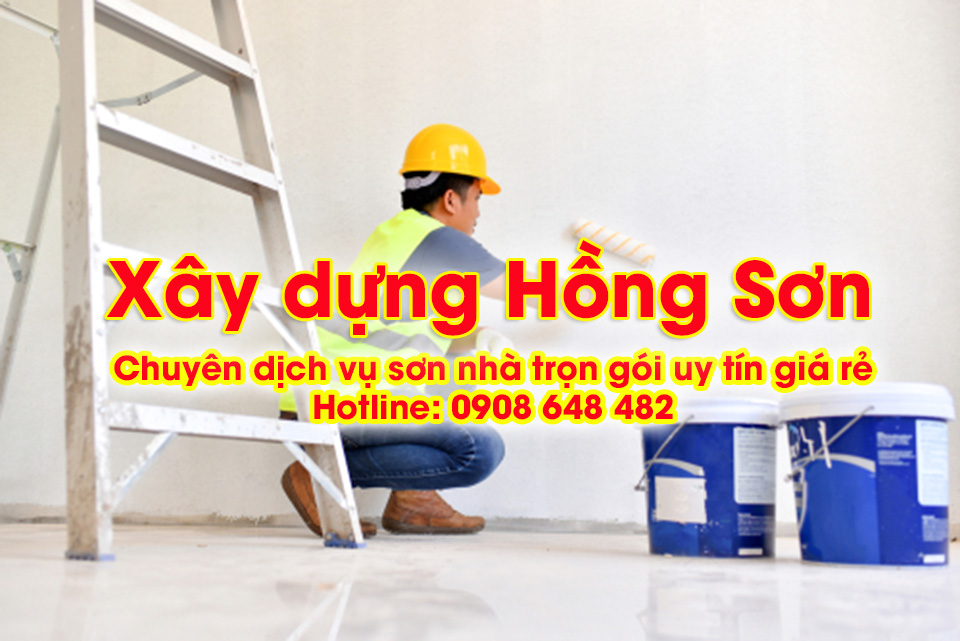 Dịch vụ sơn nhà Hồng Sơn