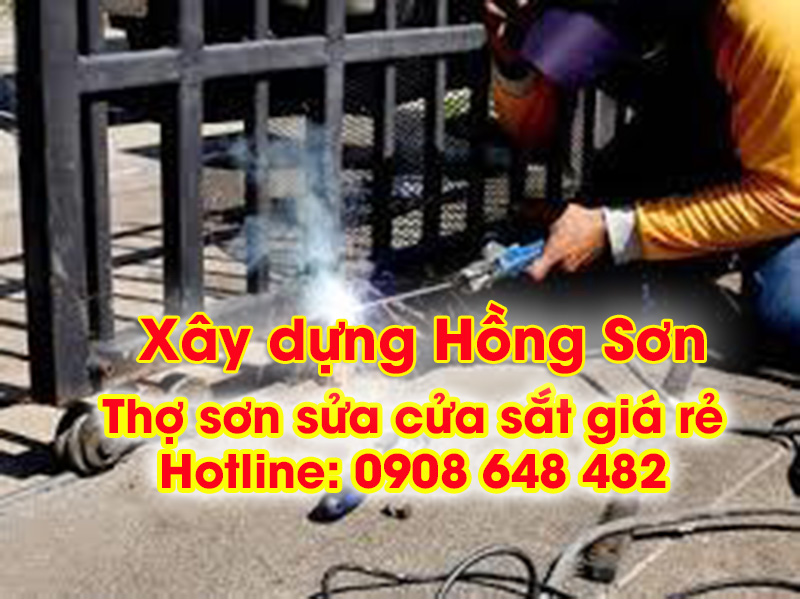 thợ sửa cửa sắt giá rẻ
